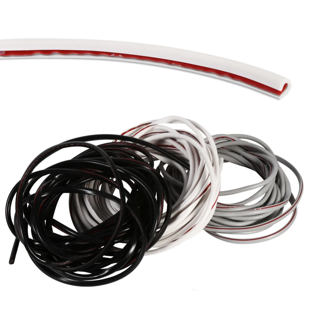 Автомобильный стиль 5 м Автомобильная дверь формовочная Резиновая полоса