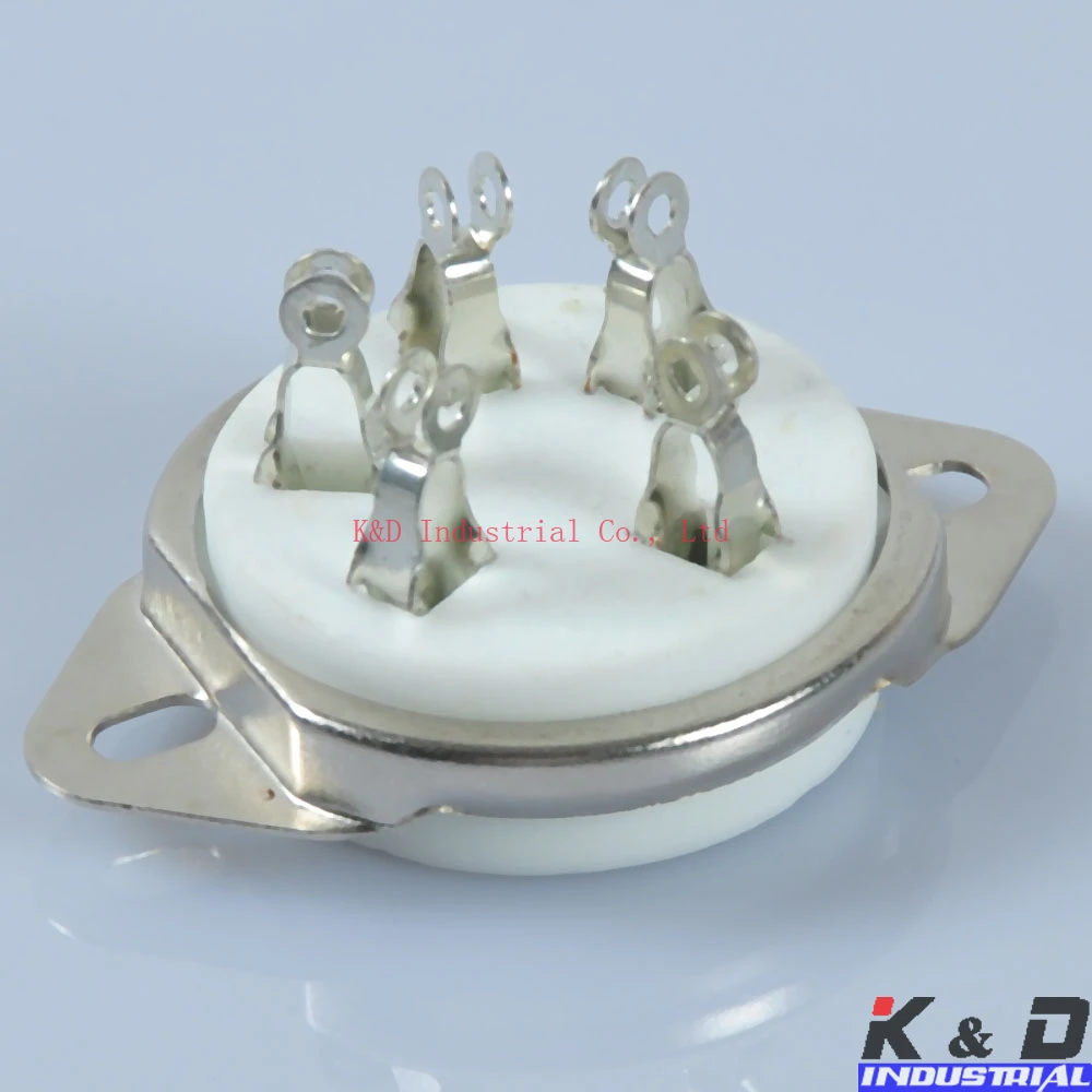 2 шт. 5PIN ceramicsc вакуумная трубка розетка для 807 27 24 UX5 базовый клапан аудио усилитель