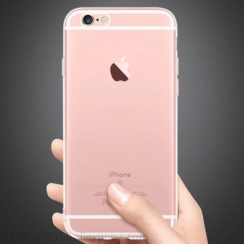 5cps ТПУ чехол для iphone 7 6s 6 8 plus x 5 5s se мобильного телефона Прозрачная Тонкая и