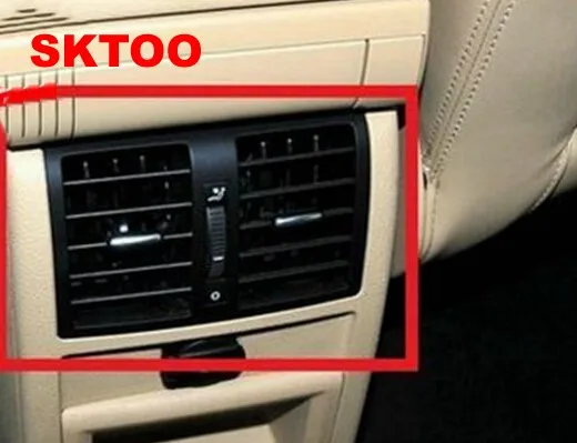 Sktoo задняя воздуха на выходе Vent сопла отверстия для Фольксваген touran 2004- 1TD 819 203