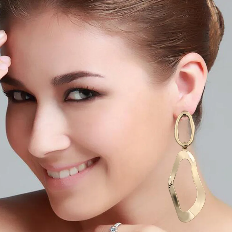 Ажурные Африканские Этнические серьги-подвески в стиле панк женские вечерние