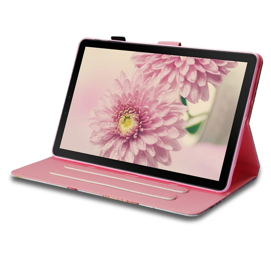 Для Samsung Galaxy Tab S4 10 5 дюйма T830 T835 красивые цветы милый рисунок кожа матовая ТПУ