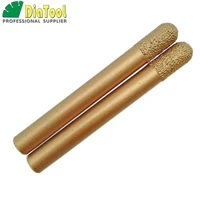 shdiatool 2pcs 1020mmx90mm cnc stone engraving bits cylinder ball end stone cutter stone carving tools diamond burrs end mill