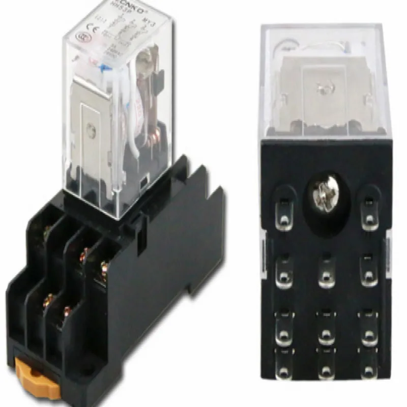 

5A HH53P AC12v AC24V Intermediate electromagnetic relay 12v relay 24V rele relay DC110V DC36V eleven feet free shipping