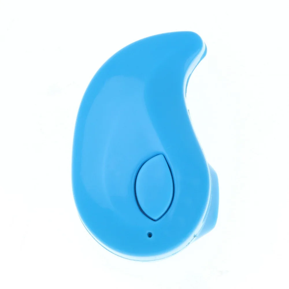 Blue VAORLO Bluetooth Earphone Mini Wireless Sport Earbud Handsfree Single Small Bluetooth Headset With Microphone For iPhone Xiaomi - Цвет: Blue
