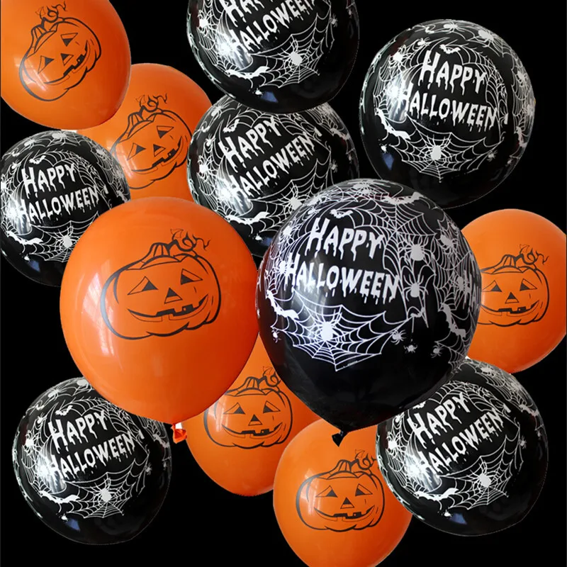 

Hot sale! 50pcs 12 inch 2.8g Halloween decoration Party Balloon Thickening inflatables latex balloons Hot