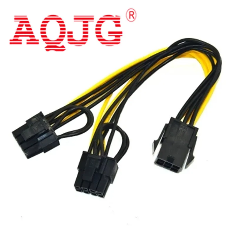 Видеокарта GPU Molex 6 pin PCI Express на 2 контакта PCIe 8 (6 + 2) для материнской платы видеокарты