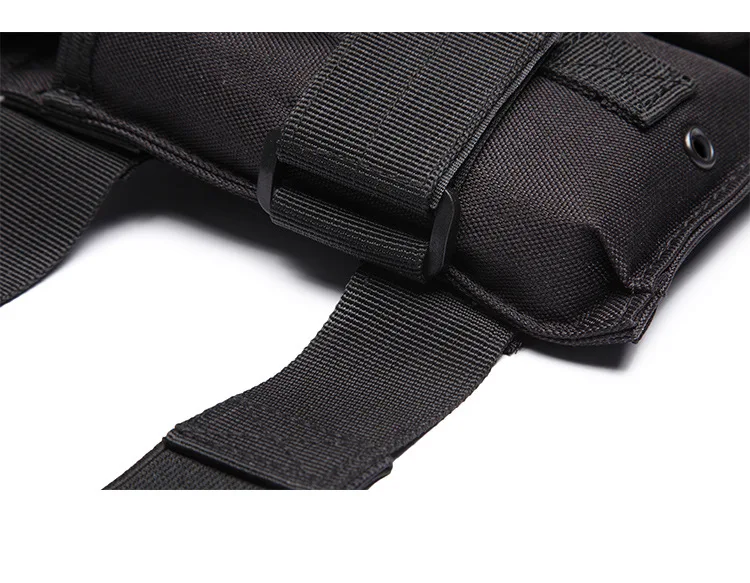 CQC M4 5,56 мм тактический Molle двойной пистолет маг сумка страйкбол Пейнтбол падение ноги панель Утилита кобура Охота Mag сумка