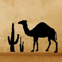desert camel sticker lovely animal live in your home diy wall home decor jungle forest theme wall sticker for kids room