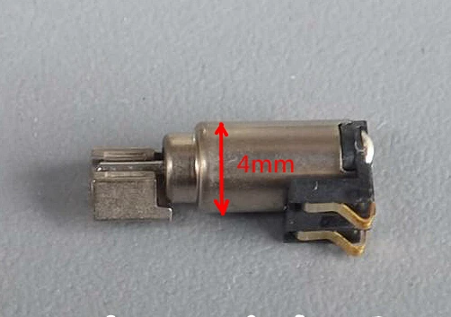 3В 4 мм микро маленький линейный вибратор мотор с разъемом x 13 серия вибрирующий