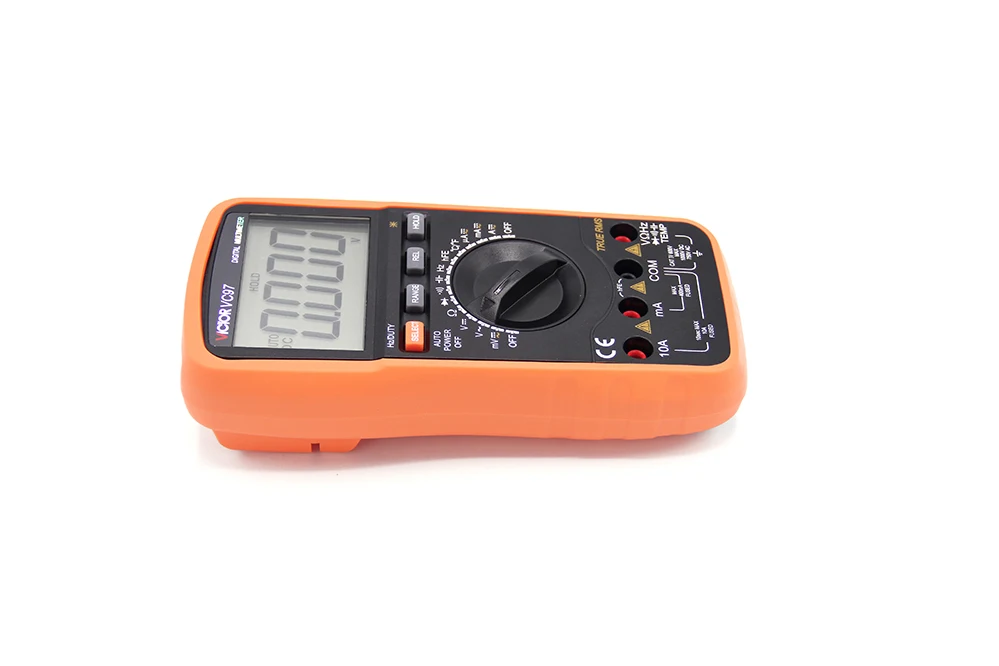 Digital Multimeter VC97 True RMS Auto Range 4000 Counts Resistance Capacitance Frequency Temperature Tester Meter Multimetro | Инструменты