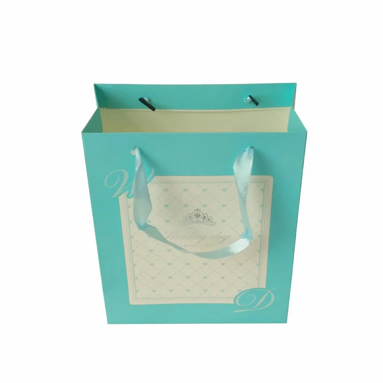 

50pcs Quality Gift Bag Paper Gift Handbag Packaging For European Fashion Candy Bar Wedding Party Communion Kraft Eid Mubarak