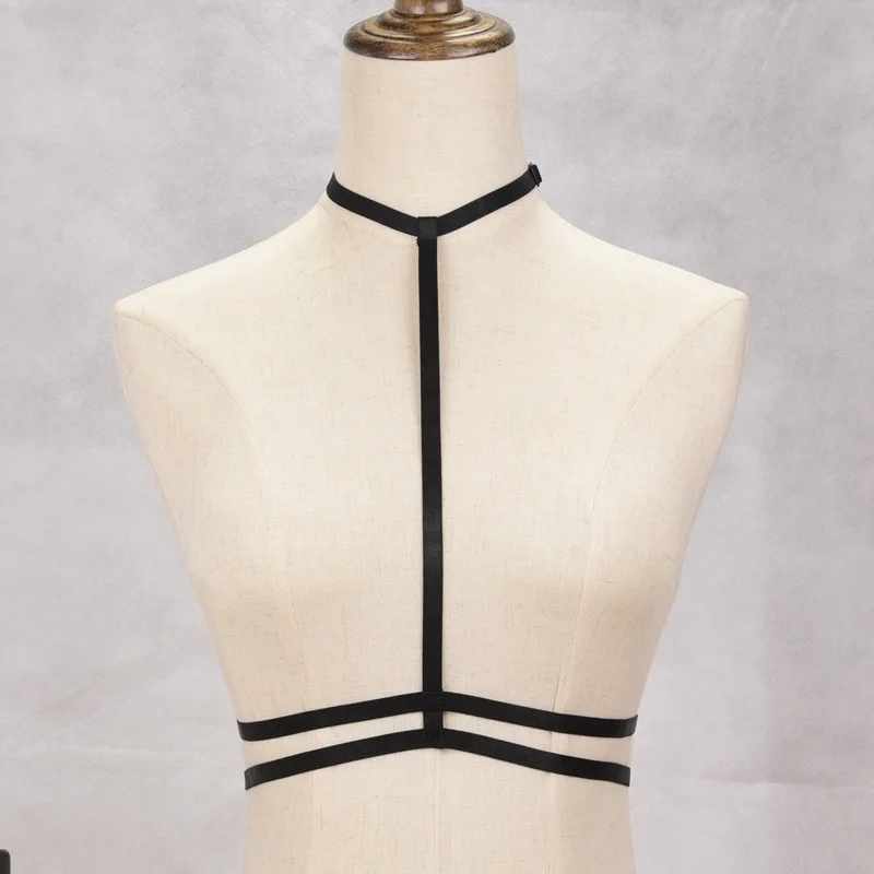 JLX. Портупея сексуальная клетка женский бюстгальтер без чашек нижнее белье