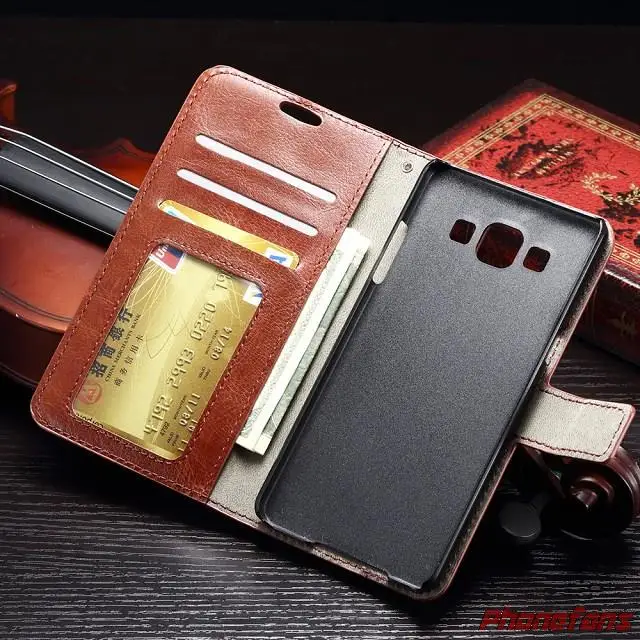 Thouport чехол для Samsung Galaxy A7 2015 A700 Чехлы флип кошелек Подставка держатель фоторамка PU