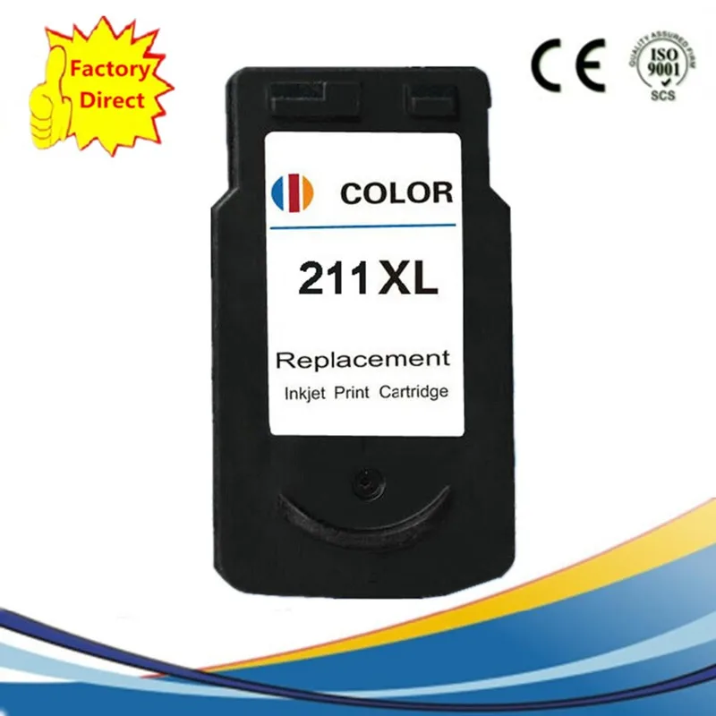 PG-210 XL PG-210XL PG 210 210XL PG210 PG210XL с черными чернилами картриджи многоразовых картриджей для Canon Pixma IP 2702 МП 240 480 330 250 270 - Цвет: 1C