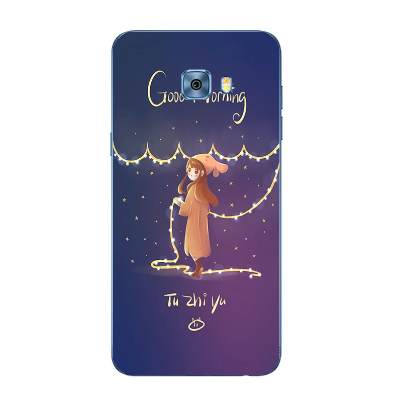 DIY For Samsung Galaxy A520 A5 2017 Phone Case 2015 / 2016 Cover C5 Pro Soft TPU Night Dream Printing Coque |
