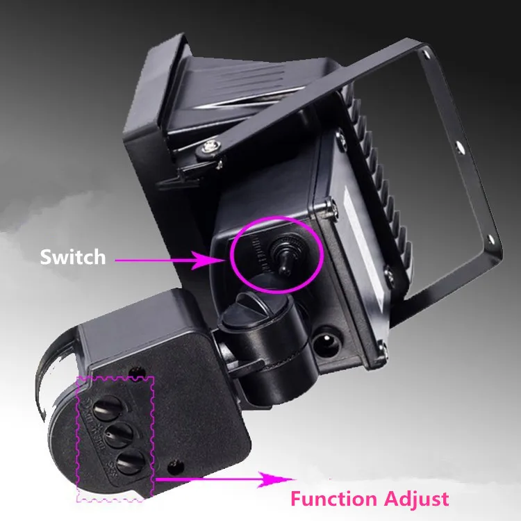 Солнечные наружные светодиодные садовые светильники 60 светодиодов PIR датчик