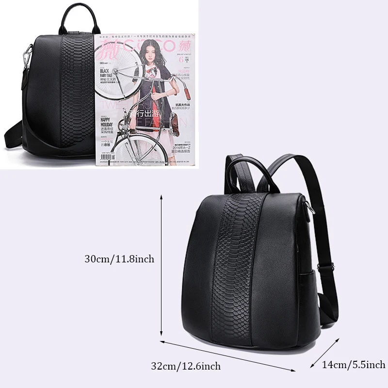 XMESSUN ботинки из натуральной кожи со змеиным рисунком женский рюкзак 2020 женская