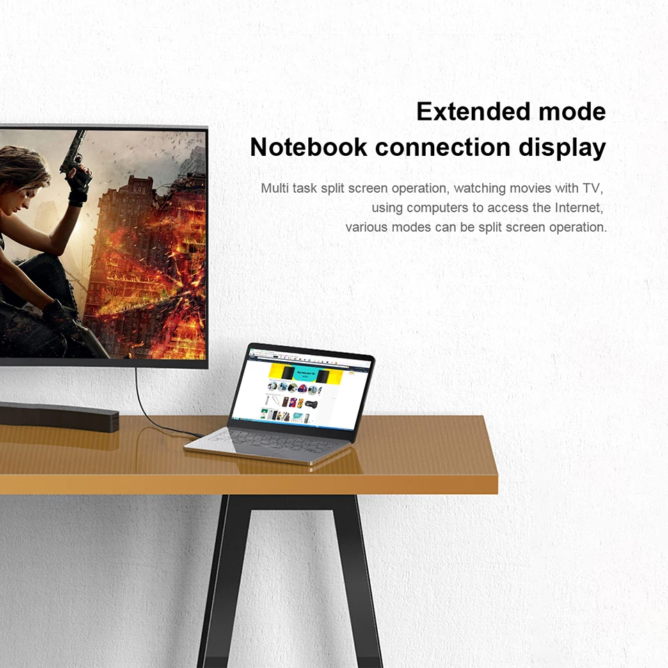 Кабель адаптер USB C 3 1 VGA type Мужской конвертер для Apple новый Macbook Chromebook Pixel Dell XPS