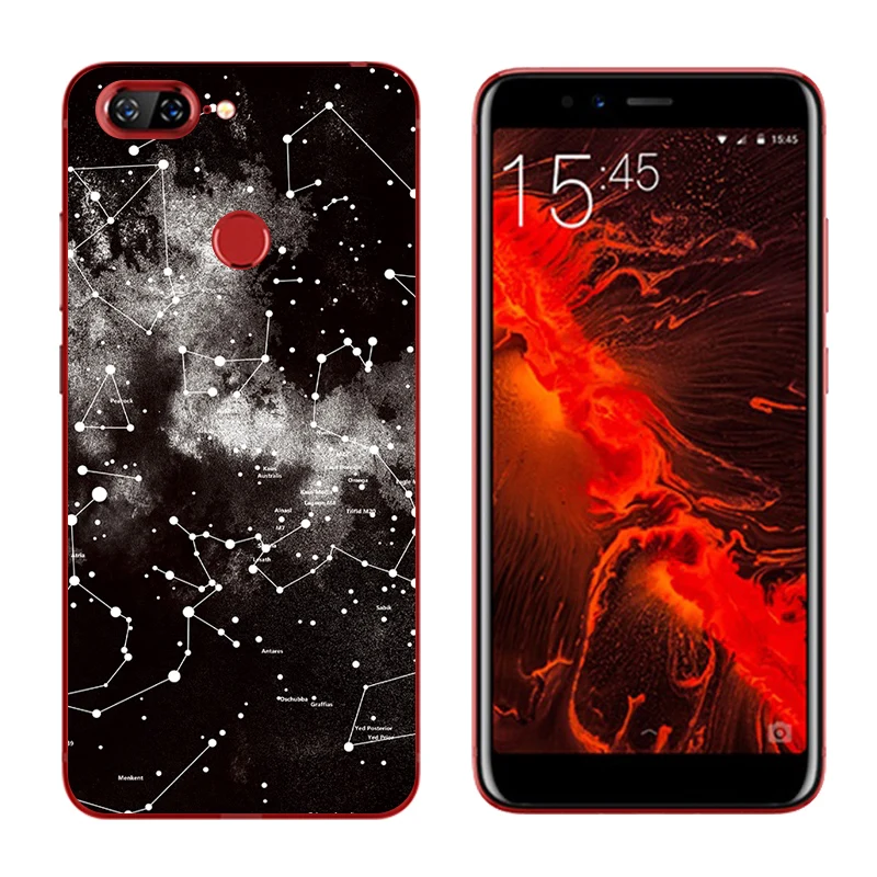 for Lenovo S5 K520 Soft TPU Phone Fitted Cases Luxury Slim Silicone Shell 5.7 inch Capa Billow Printing |