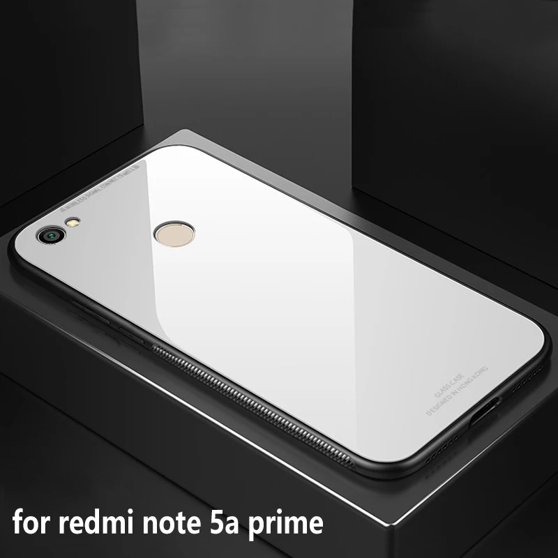 YUETUO закаленное стекло на заднюю крышку телефона etui чехол для xiaomi redmi note 5a prime pro note5a
