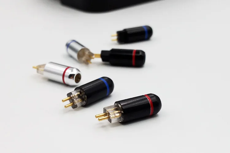 

2 шт. металлический штекер 0,78 мм W4r UM3X ue11 ue18 diy обновленный кабель для наушников