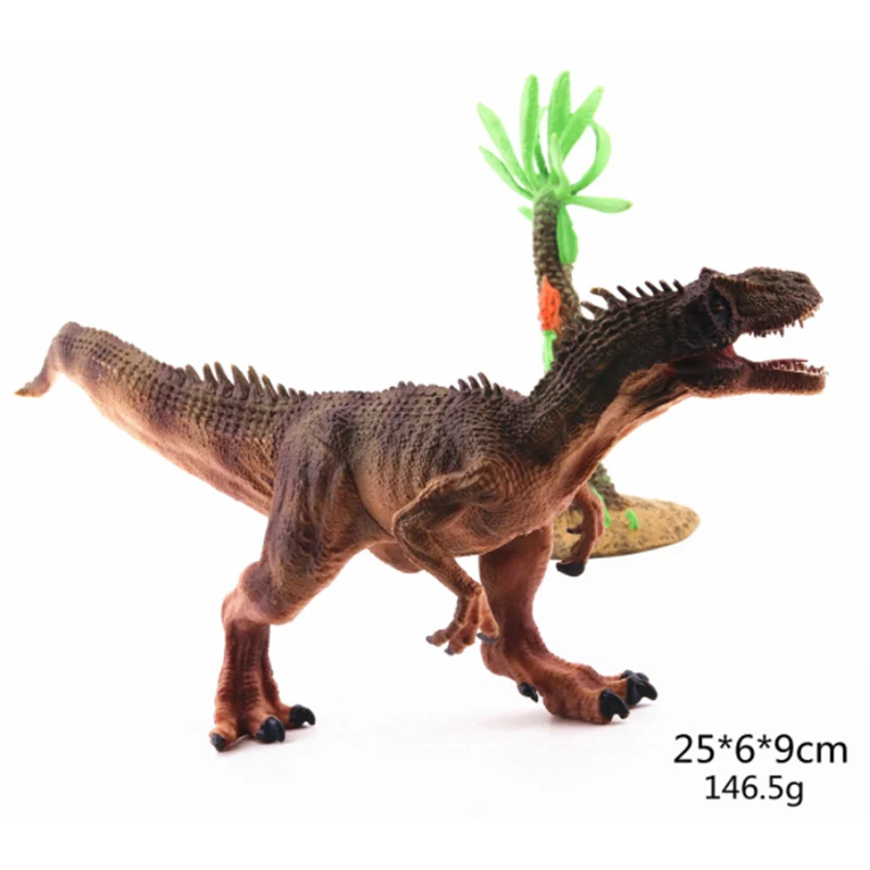 Имитация пластика Allosaurus Raptor динозавр модель фигурка игрушка детский