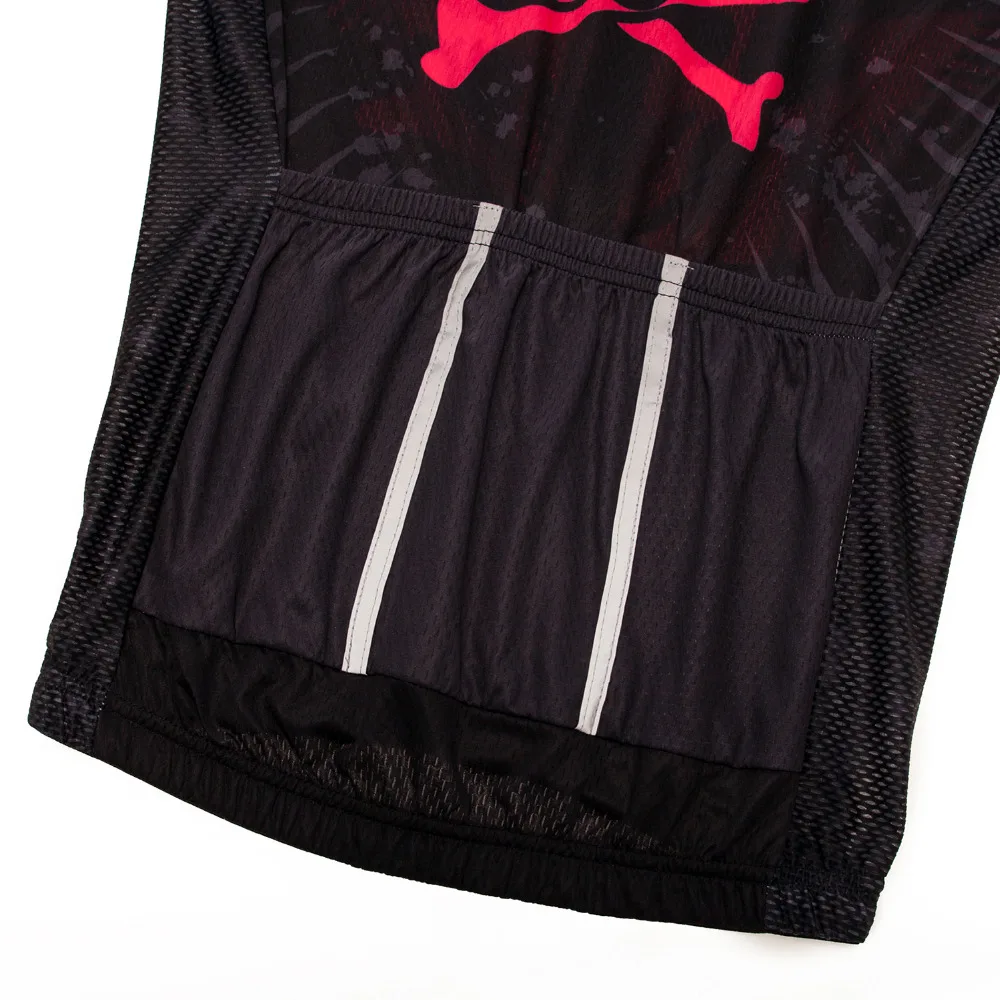 Розовая черная рубашка с черепом Weimostar для мужчин Джерси велоспорта Майки MTB ropa