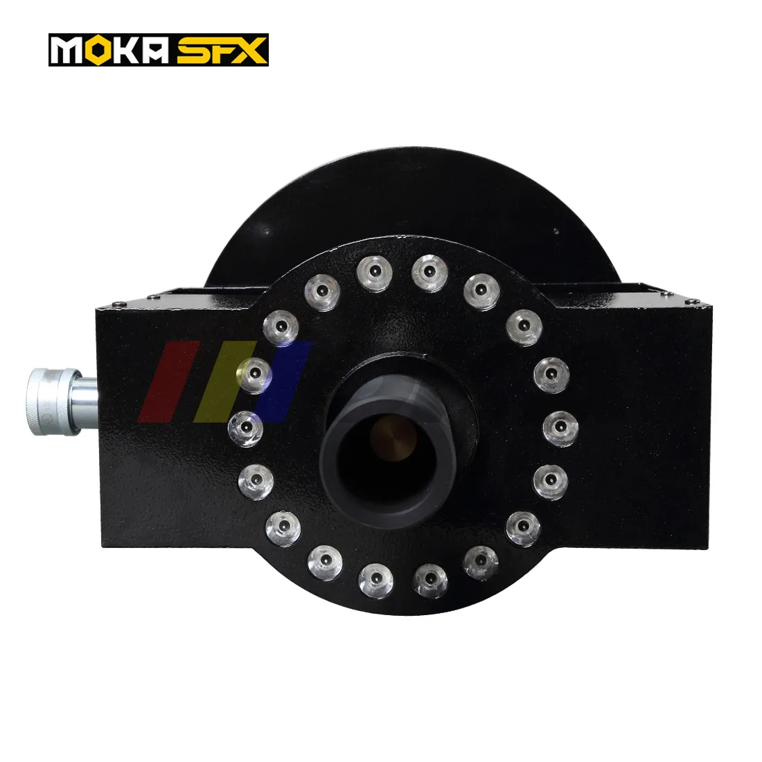 10 шт./лот DMX512 18 светодиодов 110/220 В переменного тока LED C02 машина крио струйные пушки