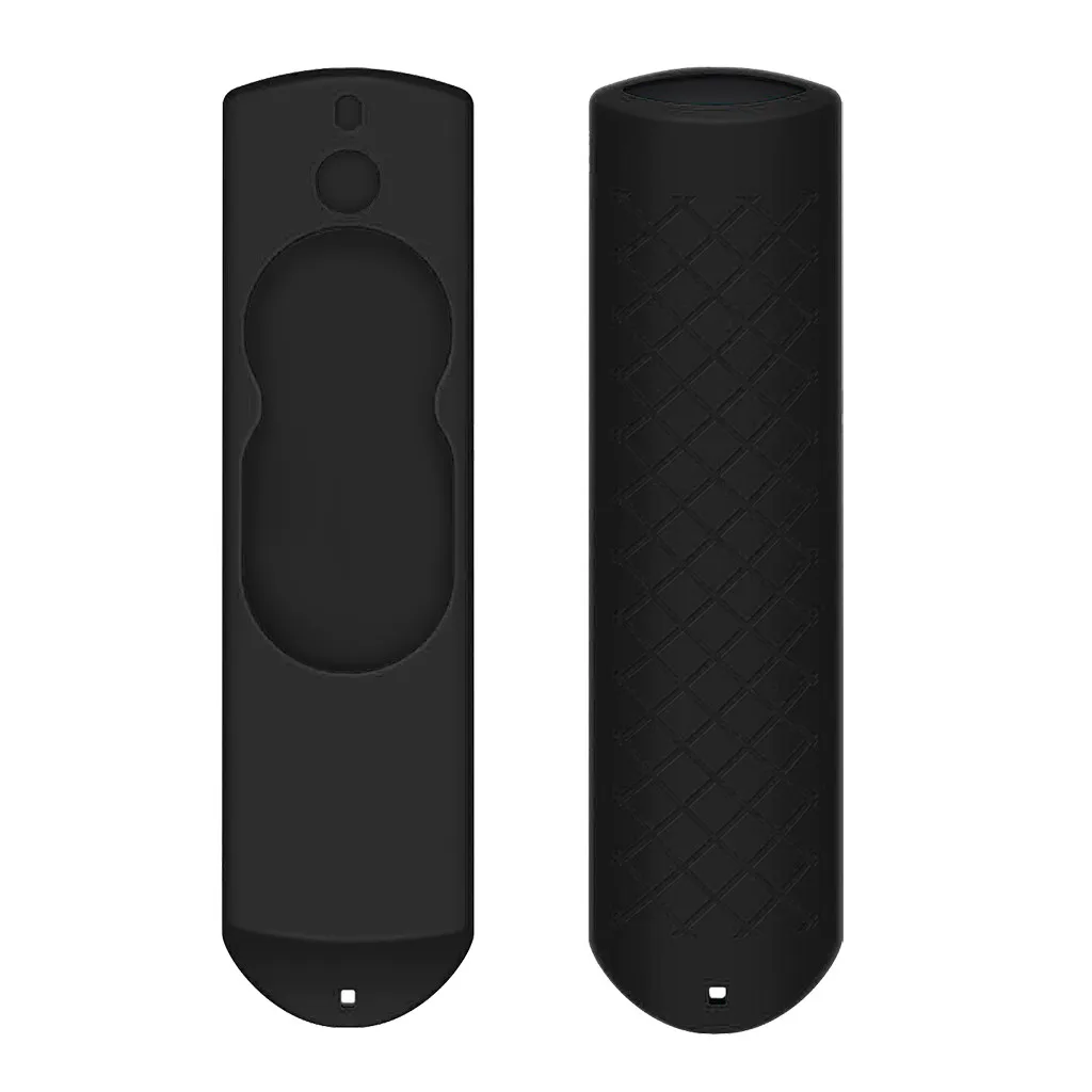 A Силиконовый защитный чехол для Amazon Fire tv Stick, пульт дистанционного управления с голосовым пультом дистанционного управления, 4 цвета, защитный чехол для кожи 5,9 дюйма - Цвет: A