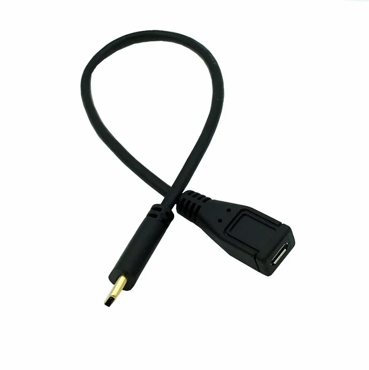 25 см USB Type C к Micro адаптер Шнур для ZTE Axon 7 Mini/Imperial Max 2/Zmax Pro | Электроника