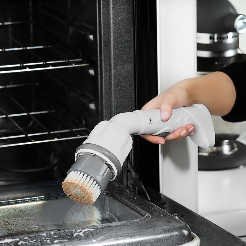 Набор щеток для мойки мышц с 2 насадками аккумуляторная Щетка Для Мойки Посуды