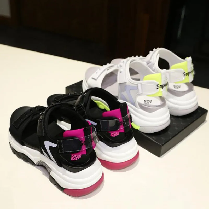 Сандалии женские из микрофибры мягкие босоножки для занятий спортом