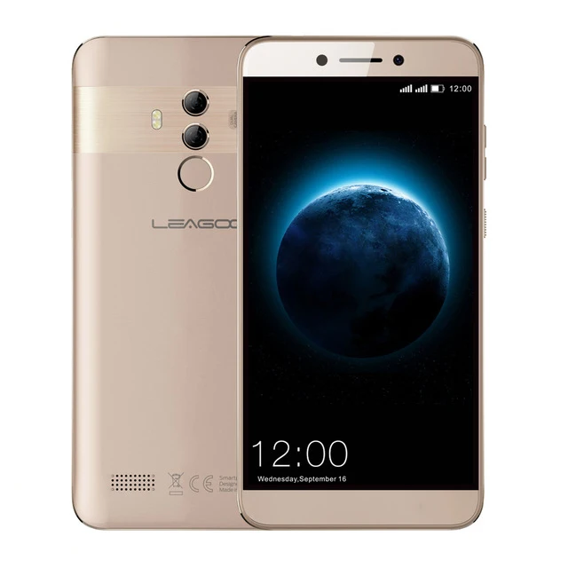 LEAGOO T8s 5,5 ''FHD Incell экран мобильный телефон Android 8,1 MTK6750T Восьмиядерный 4 ГБ 32 ГБ 13 МП Двойная камера Face ID 4G смартфон - Цвет: Gold