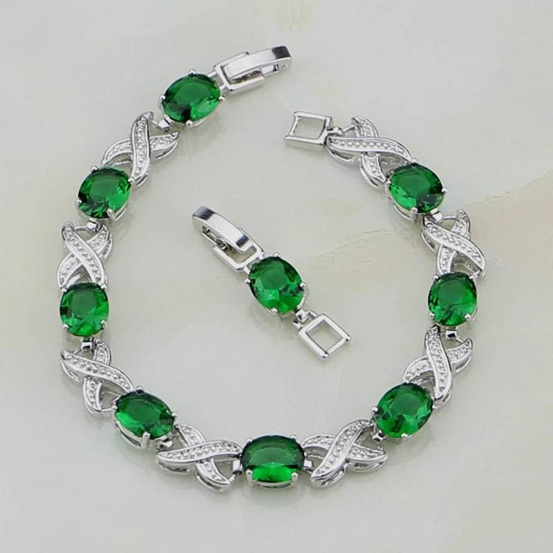 Ювелирные изделия из стерлингового серебра 925 пробы зеленый Австралийский