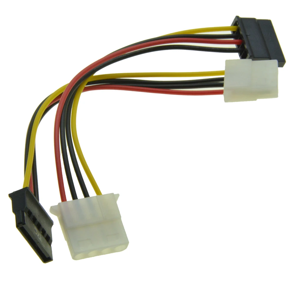 4 контактный кабель питания Molex Female 15 Pin SATA для Dvires IDE plug конверсии|4 pin molex|pin molex15 |
