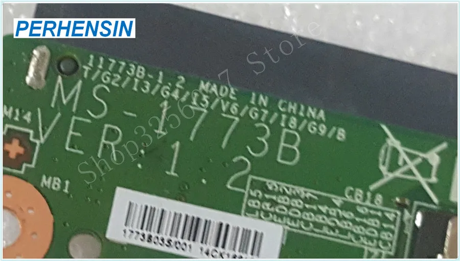 Подлинная ноутбук для MSI GS70 MS-1773 серии аудио Плата MS-1773B | Компьютеры и офис