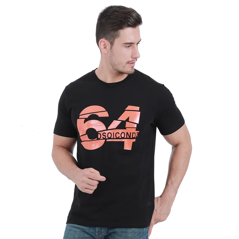 

DSQICOND2 Summer DSQ Fashion Cotton 64 T-shirt Men Short Sleeves Cool Tops Tees with Mesh Baseball Trucker Cap Snapback Dad Hats