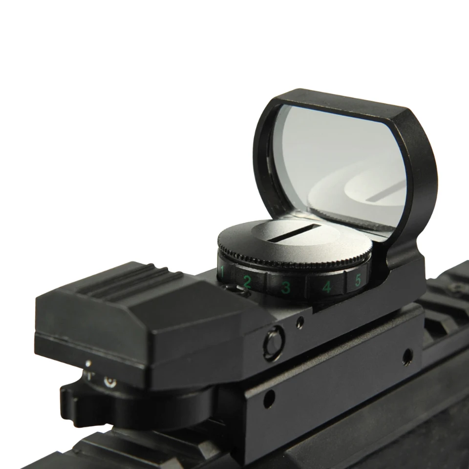 Охотничья тактическая голографическая сетка US с красной/зеленой точкой для