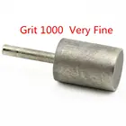 Цилиндрическая алмазная шлифовальная головка, цилиндрические роторные биты из нефрита ILOVETOOL, зернистость 16-25 мм, 1000
