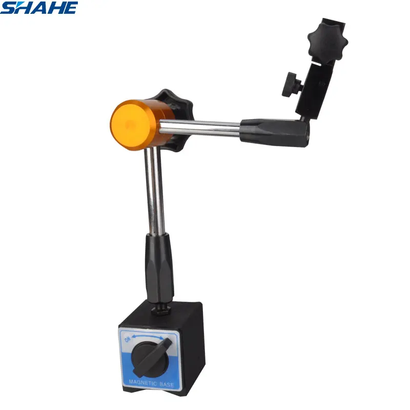 shahe magnetic stand for digital dial indicator gauge 3 Joints Full Adjustable Dial Gauge magnetic base stand holder