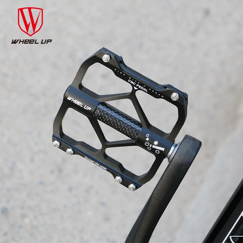 Педаль для горного велосипеда MTB legger с ЧПУ 3 подшипника BMX противоскользящая