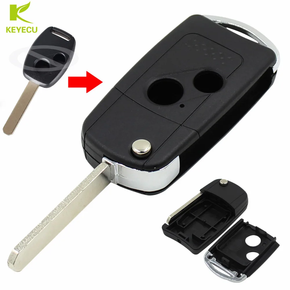 KEYECU Замена Модифицированная откидная оболочка ключа дистанционного управления