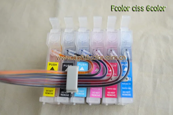 Чернильная система СНПЧ для Epson R265 / R285 R360 RX585 RX560 685 с чипом ARC + сублимационные