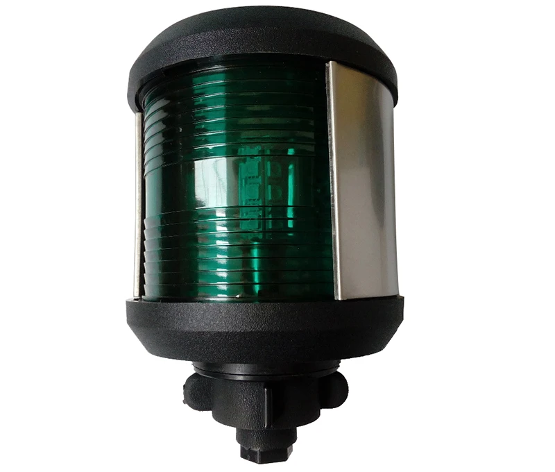 Starboard Light 12V Светодиодный светильник для морской лодки, яхты, навигации, красный, зеленый, с правого борта, белый сигнальный светильник - Цвет: Starboard Light