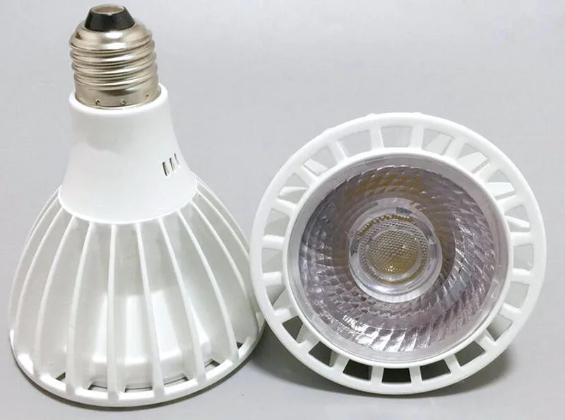 15 Вт Светодиодная лампа Par30 E27 светодиодная точечная COB AC85V 265V теплая холодная