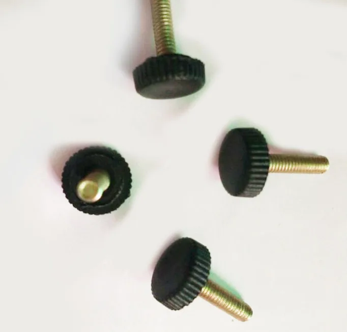 Пластиковая головка стальной винт для большого пальца ручная регулировка M4 m5 m6