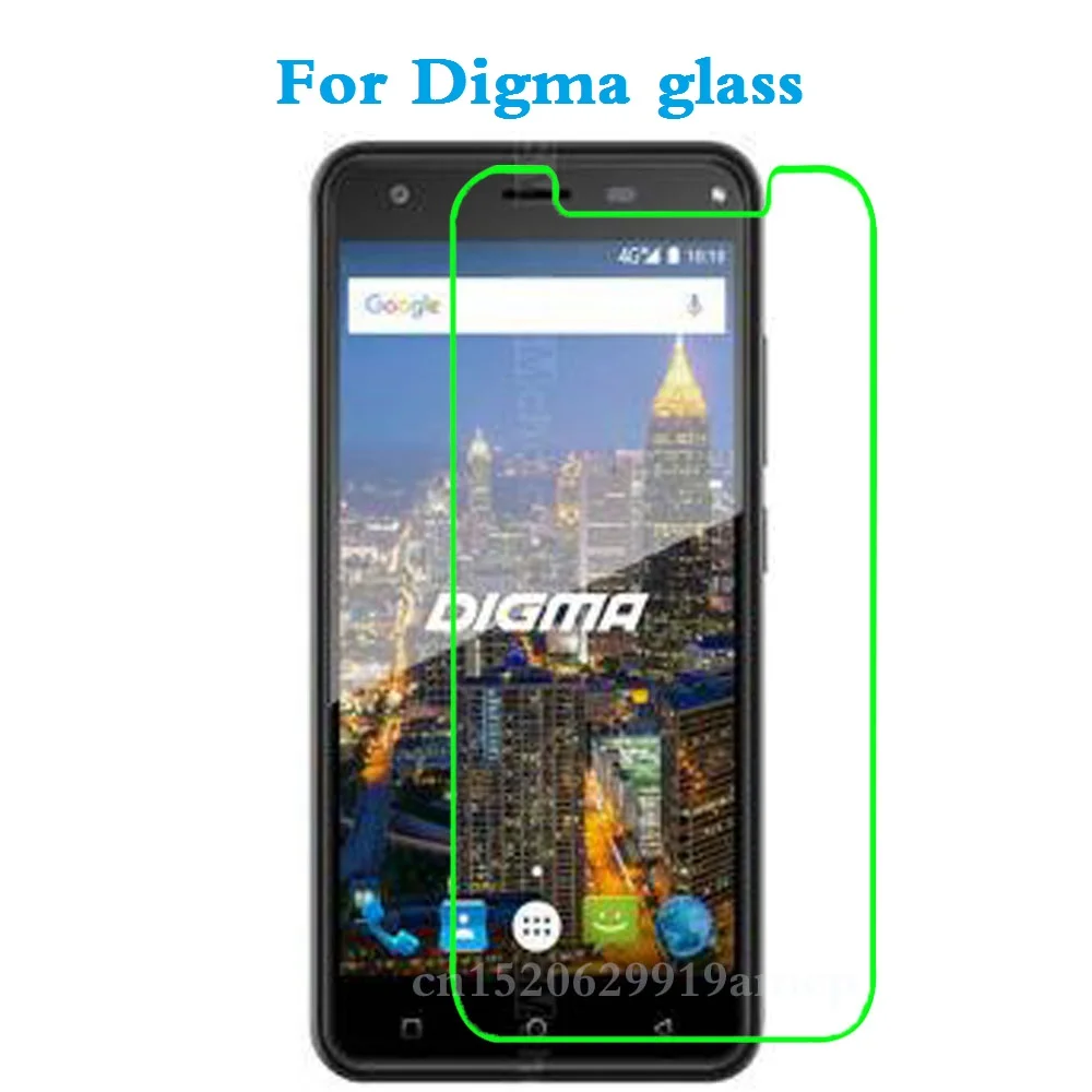 Закаленное стекло для Digma City ATL 4G motion Z560 прозрачная закаленная пленка чехол Vox S507