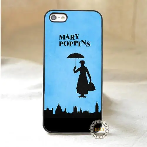 mary poppins (2) fashion mobile phone case cover for iphone 4 4s 5 5s 5c 6 plus H4807|phone crafts|phone oldphone assessories |