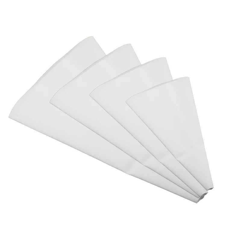 white 4 шт. кондитерский мешок силиконовый кондитерский мешок для глазури крем Кондитерские сумки наконечник для выпечки украшения торта инструменты кухонные принадлежности для тортов - Цвет: white